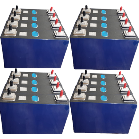 16 adet Pomega 105 Ah LIFEPO4 prizmatik hücre LFP 3.2V  LiFePO4 şarj edilebilir Li-ion pil RV UPS EV araba ve pil paket
