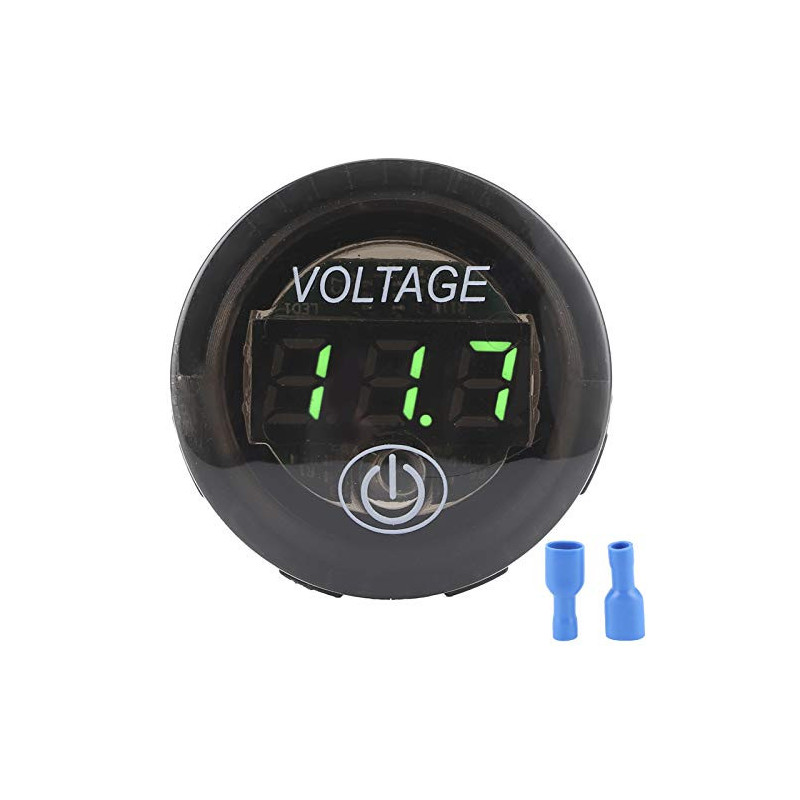 Su Geçirmez 5-48v DC Araba Voltaj Göstergesi Voltmetre, Led Ekranlı ve Araç, Motosiklet, Kamyon, Karavan Su Geçirmez 5-48v DC Araba Voltaj Göstergesi Voltmetre, Led Ekranlı ve Araç, Motosiklet, Kamyon, Karavan