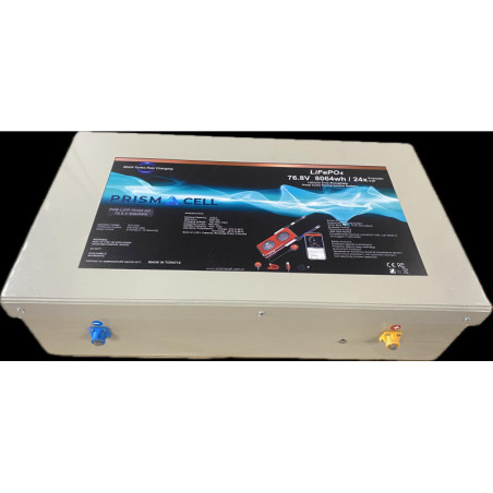 76,8V 105Ah LiFePO4 elektrikli araba Yuki Amy motor bataryası