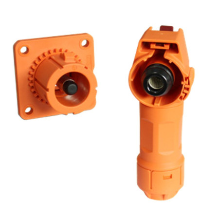 Amphenol HVSP yüksek voltaj connector turuncu 200-300 amper