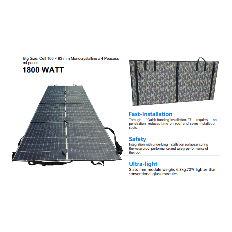 1800 watt Katlanabilir solar panel 1.8 kw katlanabilir güneş paneli 1800 watt Katlanabilir solar panel 1.8 kw katlanabilir güneş paneli