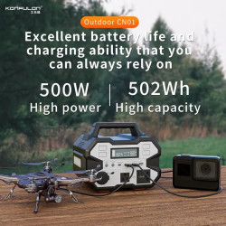 Konfulon 500W 135800 W UPS güç istasyonu 500 mAh taşınabilir güç istas