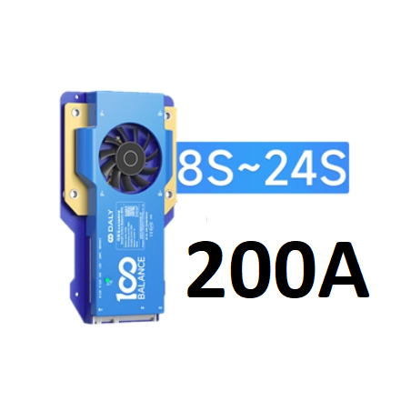 100 balance bms 8-24s 200ah smart bluetooth can bus özellikli