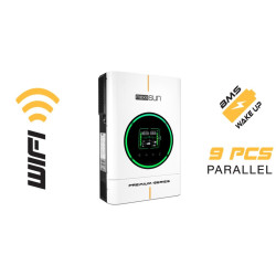 Mexxsun Premium  24V 4kW  (Paralel /Wi-Fi/ Dual Output) akıllı inverter