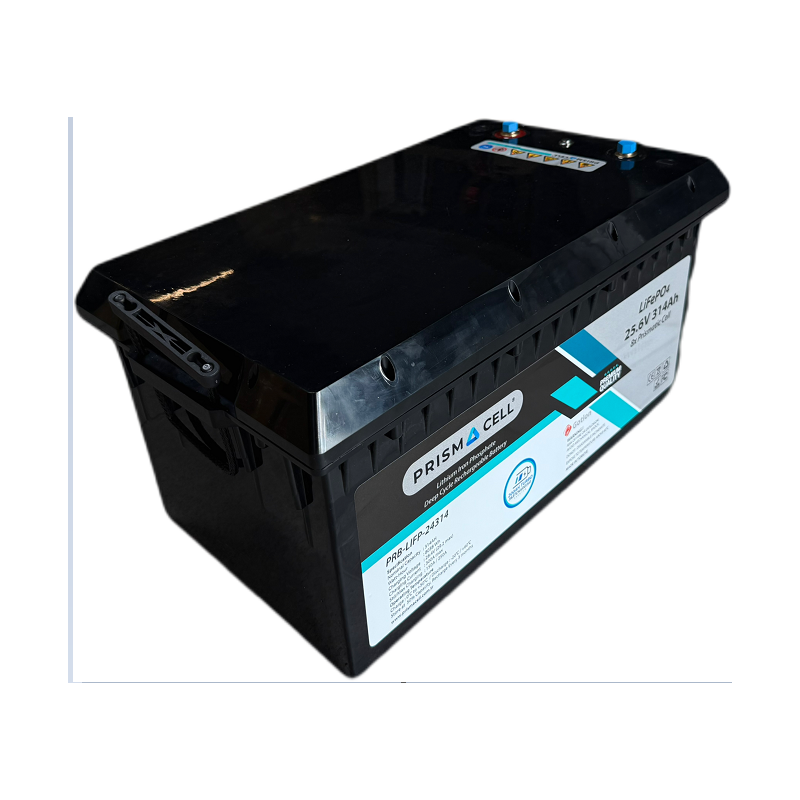 Lifepo4 akü 314ah 25.6 volt TURBO FAST CHARGING karavan, marin, solar yaşam aküsü