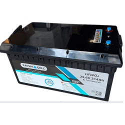 Lifepo4 akü 314ah 25.6 volt TURBO FAST CHARGING karavan, marin, solar yaşam aküsü