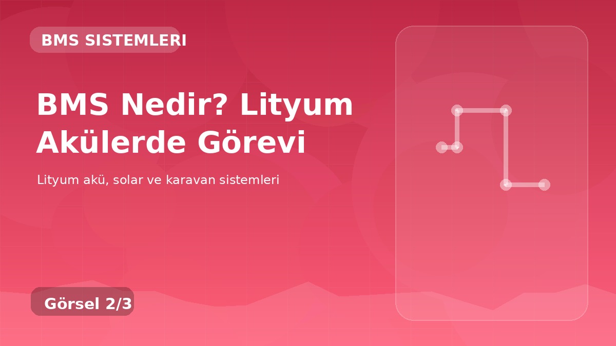 BMS Nedir? Lityum Akülerde Görevi detay görseli
