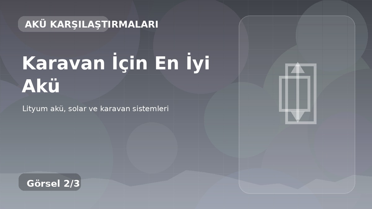 Karavan İçin En İyi Akü detay görseli