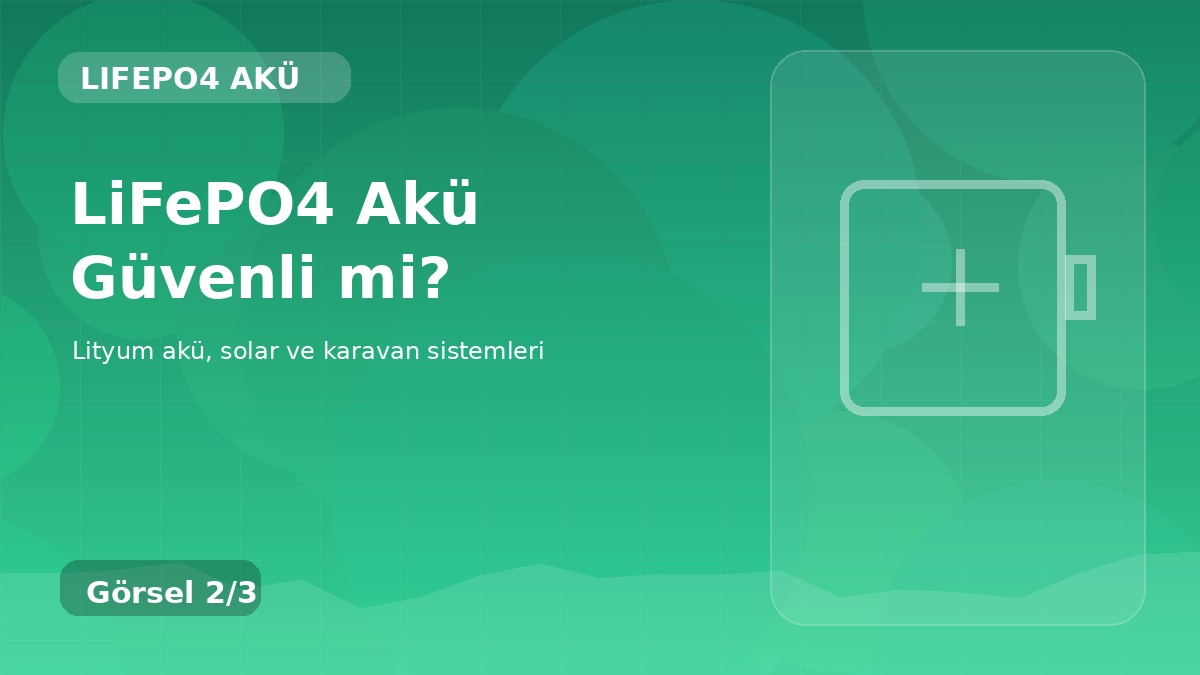 LiFePO4 Akü Güvenli mi? detay görseli