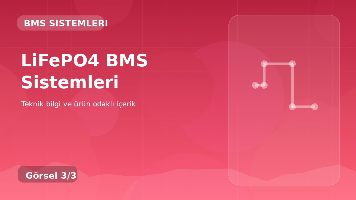 LiFePO4 BMS Sistemleri üçüncü görsel