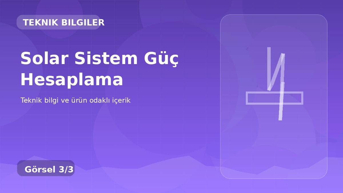Solar Sistem Güç Hesaplama üçüncü görsel